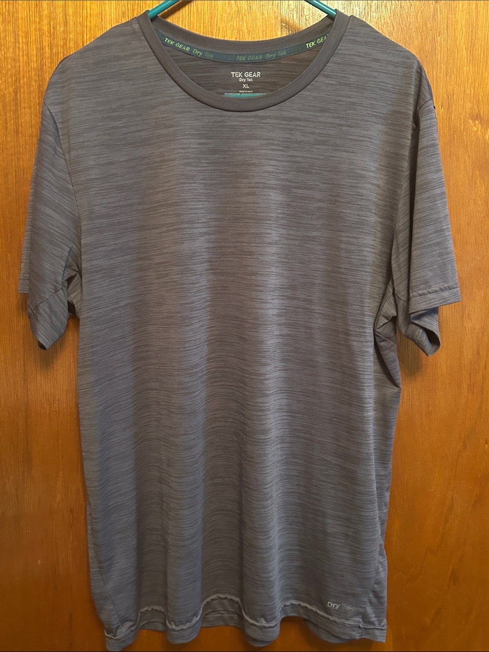 tek gear Men's Heather Gray Short Sleeve Performance Tee